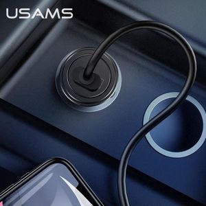 Ładowarka Usams USAMS Ład. sam. USB-C C14 18W 5V-3A (only head) PD3.0 Fast Charge czarny/black CC95GC01 (US-CC095) 7