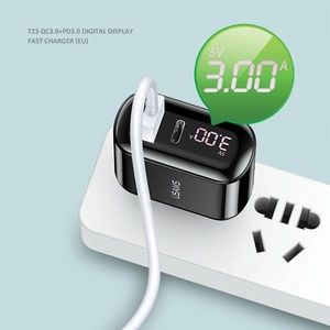 Ładowarka Usams T23 1x USB-A 1x USB-C 3.1 A (66170-uniw) 2