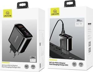 Ładowarka Usams T23 1x USB-A 1x USB-C 3.1 A (66170-uniw) 10