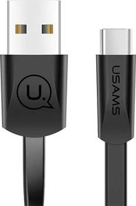 Kabel USB Usams USB-A - USB-C 0.6 m Czarny (63839-uniw) 1