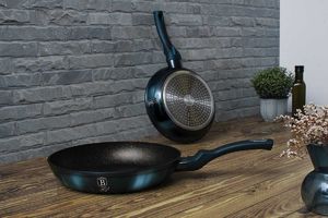 Patelnia Berlinger Haus zestaw Metallic Line Aquamarine Edition 20 24 28cm 3