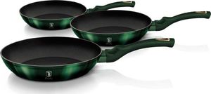 Patelnia Berlinger Haus zestaw Emerald 20 24 28cm 2