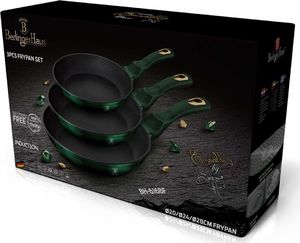 Patelnia Berlinger Haus zestaw Emerald 20 24 28cm 3