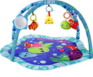 Hanks Kids MATA EDUKACYJNA PLUSZOWA ZABAWKI LUSTERKO - OCEAN 2