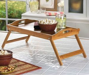 KingHoff stolik śniadaniowy do łóżKa pod laptopa 50x30x7cm (KH-1502) 5