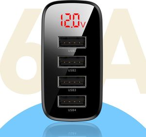 Ładowarka Baseus Mirror Lake 4x USB-A 6 A (BRA008262) 12