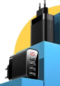 Ładowarka Baseus Mirror Lake 4x USB-A 6 A (BRA008262) 8