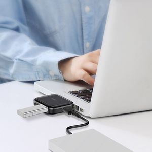 HUB USB Baseus Baseus adapter HUB 4x USB 2.0 + micro CAHUB-CW01 12