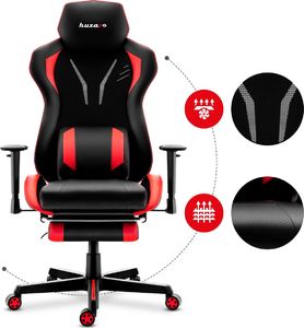 Fotel Huzaro Combat 6.0 czerwony 15