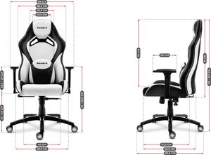 Fotel Huzaro Force 7.3 biały 19