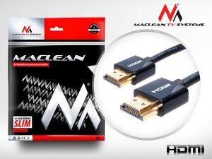 Kabel Maclean HDMI - HDMI 0.5m czarny (MCTV-700) 1