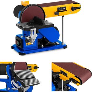 Szlifierka MSW Szlifierka taśmowo-tarczowa stołowa 2 w 1 375 W + Tarcza 150 mm Pas 100 x 914 mm Szlifierka taśmowo-tarczowa stołowa 2 w 1 375 W + Tarcza 150 mm Pas 100 x 914 mm (10060492) - 1009544 2