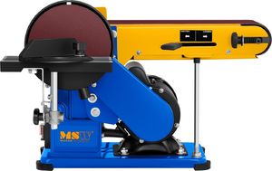 Szlifierka MSW Szlifierka taśmowo-tarczowa stołowa 2 w 1 375 W + Tarcza 150 mm Pas 100 x 914 mm Szlifierka taśmowo-tarczowa stołowa 2 w 1 375 W + Tarcza 150 mm Pas 100 x 914 mm (10060492) - 1009544 3