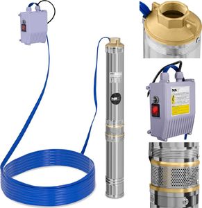 MSW Pompa głębinowa do studni głębinowej 6000 L/h (385673) 1