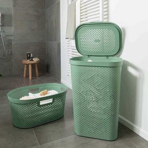 Kosz na pranie Curver zielony 2