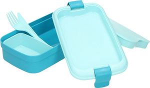 Curver Lunchbox ze sztućcami pojemnik obiadowy CURVER - niebieski - uniwersalny 3
