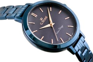 Zegarek Gino Rossi ZEGAREK DAMSKI  11389B-6F3 (zg787h) blue/violet uniwersalny 3