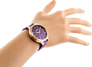 Zegarek Gino Rossi ZEGAREK DAMSKI  - 10296B (zg680k) +BOX uniwersalny 5