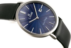 Zegarek Gino Rossi ZEGAREK MĘSKI  - 10853A - SLIM (zg184b) +BOX uniwersalny 3
