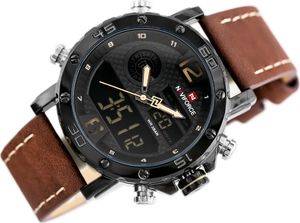 Zegarek Naviforce ZEGAREK MĘSKI NAVIFORCE - NF9134 (zn075d) - brown/beige + box uniwersalny 2