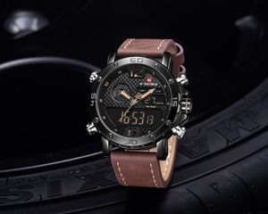 Zegarek Naviforce ZEGAREK MĘSKI NAVIFORCE - NF9134 (zn075d) - brown/beige + box uniwersalny 8