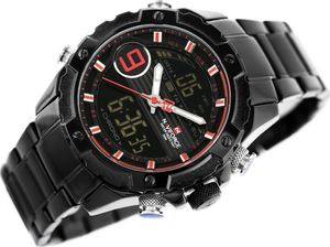 Zegarek Naviforce ZEGAREK MĘSKI NAVIFORCE - NF9146S (zn089b) - black/red + BOX uniwersalny 2