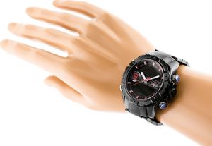 Zegarek Naviforce ZEGAREK MĘSKI NAVIFORCE - NF9146S (zn089b) - black/red + BOX uniwersalny 5