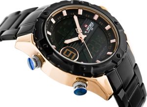 Zegarek Naviforce ZEGAREK MĘSKI NAVIFORCE - NF9146S (zn089c) - black/rosegold + BOX uniwersalny 3