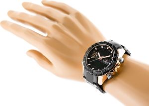 Zegarek Naviforce ZEGAREK MĘSKI NAVIFORCE - NF9146S (zn089c) - black/rosegold + BOX uniwersalny 5