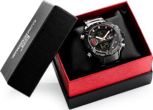 Zegarek Naviforce ZEGAREK MĘSKI NAVIFORCE - NF9146S (zn089c) - black/rosegold + BOX uniwersalny 6