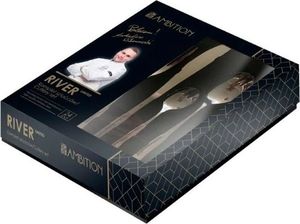 Ambition Zestaw Sztućców 24 el Ambition River Sztućce Komplet uniwersalny 7