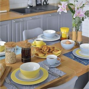 Ambition Zaparzacz 600 ml AMBITION dzbanek szklany do herbaty kawy ziół z pokrywką bambusową uniwersalny 5