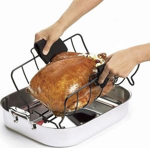 Cuisipro Solidny ruszt do pieczenia i sewowania mięsa Cuisipro uniwersalny 2