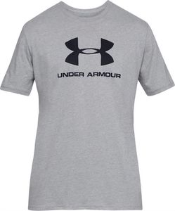 Under Armour Koszulka męska Sportstyle Logo Tee Szara r. XL 1