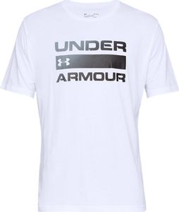 Under Armour Koszulka męska Team Issue Wordmark SS Biała r. L 4