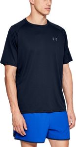 Under Armour Koszulka męska Tech SS Tee 2.0 Granatowa r. XL 1