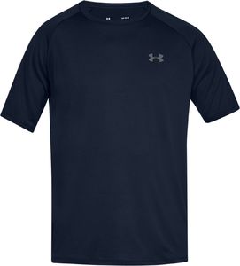 Under Armour Koszulka męska Tech SS Tee 2.0 Granatowa r. XL 4