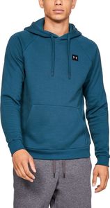 Under Armour Bluza męska Rival Fleece Po Hoodie niebieska r. M 1