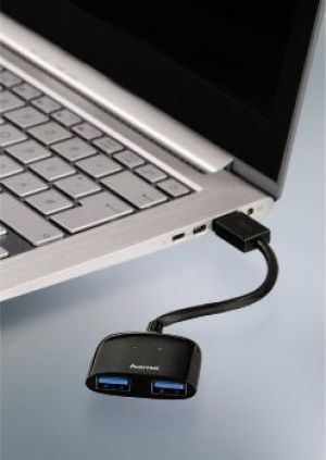 HUB USB Hama 2x USB-A 3.0 (000541320000) 3