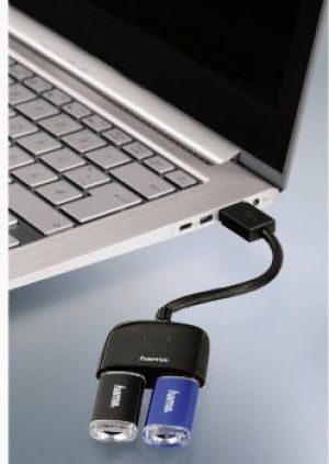 HUB USB Hama 2x USB-A 3.0 (000541320000) 4