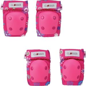 Globber Ochraniacze na łokcie i kolana Globber 529-003 Flowers Pink uniwersalny 5