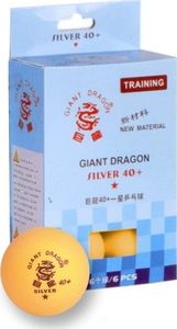 Giant Dragon Piłeczki do ping ponga Silver Star* 6 sztuk (8341) 1
