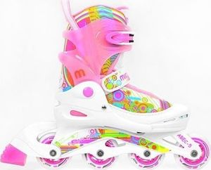 Rolki Mico Funny Girl rekreacyjne regulowane różowe r. 26-29 1