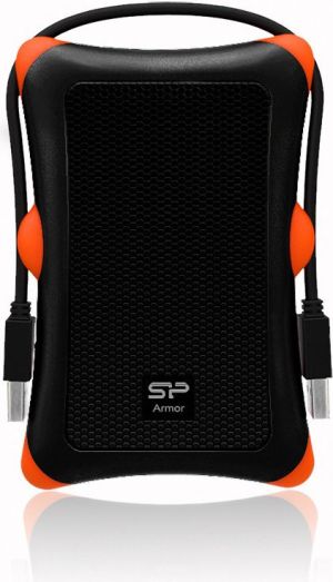 Dysk zewnętrzny HDD Silicon Power Armor A30 2TB Czarny (SP020TBPHDA30S3K) 2