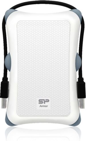Dysk zewnętrzny HDD Silicon Power Armor A30 2TB Biały (SP020TBPHDA30S3W) 2