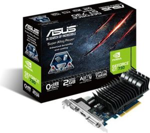 Karta graficzna Asus GeForce GT 730 2GB GDDR3 (64 bit) VGA, DVI, HDMI (GT730-SL-2GD3-BRK) 1