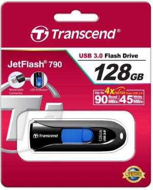 Pendrive Transcend JetFlash 790, 128 GB  (TS128GJF790K) 4