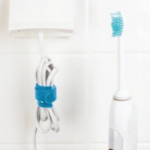 Organizer Candy Candy Cable opaska zielona różowa niebieska biała 2szt 9