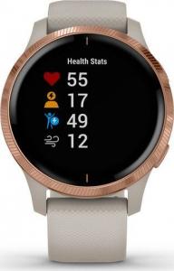 Zegarek sportowy Garmin Venu Beżowy  (010-02173-23) 2