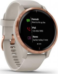 Zegarek sportowy Garmin Venu Beżowy  (010-02173-23) 3